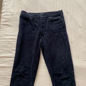 Citizens of Humanity corduroy slim ankle pants size 30